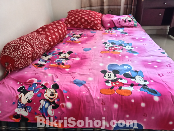 বক্স খাট + রিডিং টেবিল